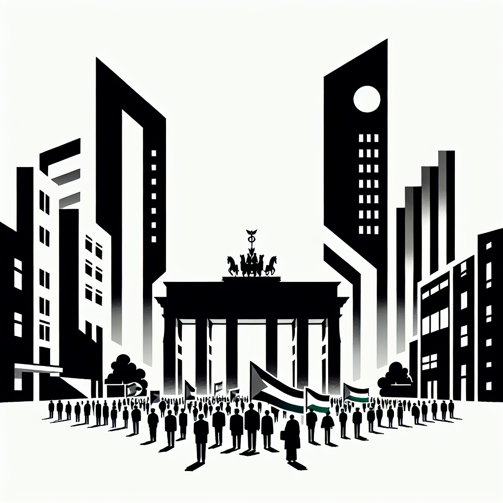 Berlin’de Filistin’e Destek Gösterisi: “Alman Hükümeti İsrail’in Suç Ortağı”